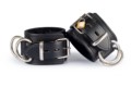 Lockable Heavy Duty Ankle Restraints with Sheepskin Lining