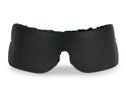Sheepskin Lined Jumbo Bondage Blindfold #2