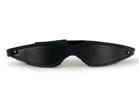 Sheepskin Lined Slim Line Bondage Blindfold #3