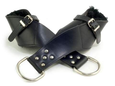 Ankle Suspension Restraints with Sheepskin Lining